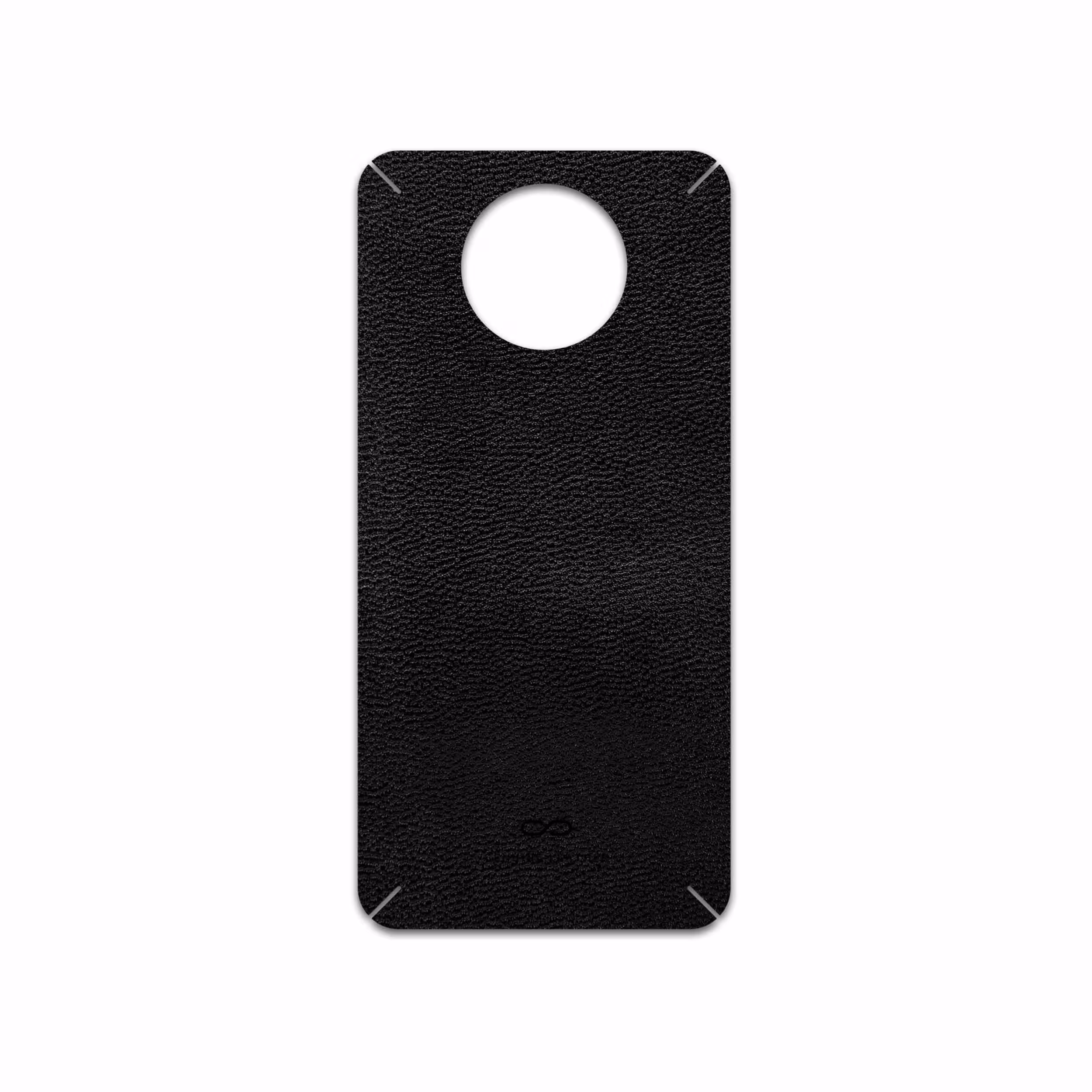 برچسب پوششی ماهوت مدل Black-Leather مناسب برای گوشی موبایل شیائومی Redmi Note 9T