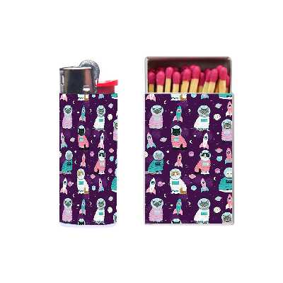 فندک مدل یونیکورن کد 192 به همراه کبریت