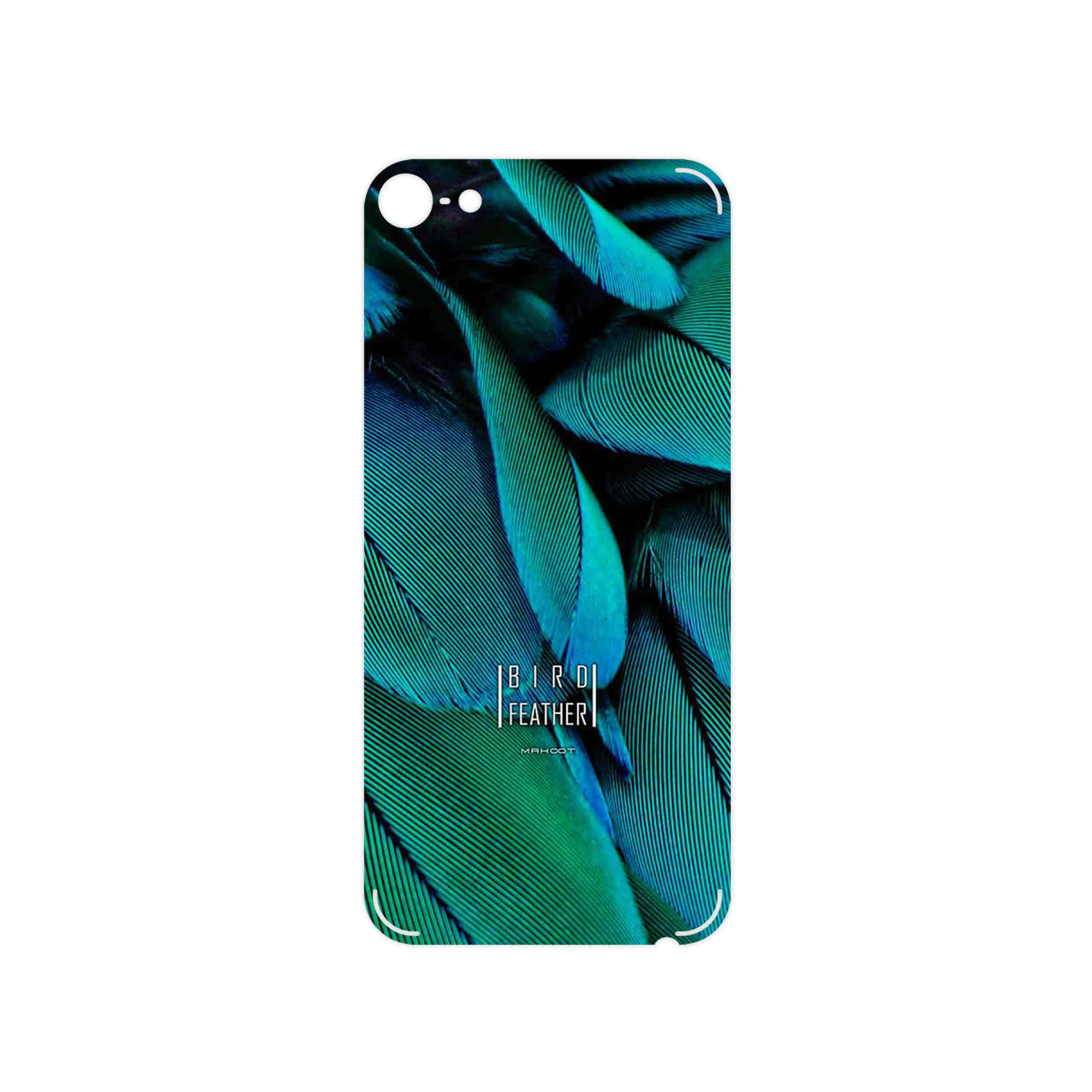 برچسب پوششی ماهوت مدل Green Feather مناسب برای گوشی موبایل اپل iPod touch 6th generation