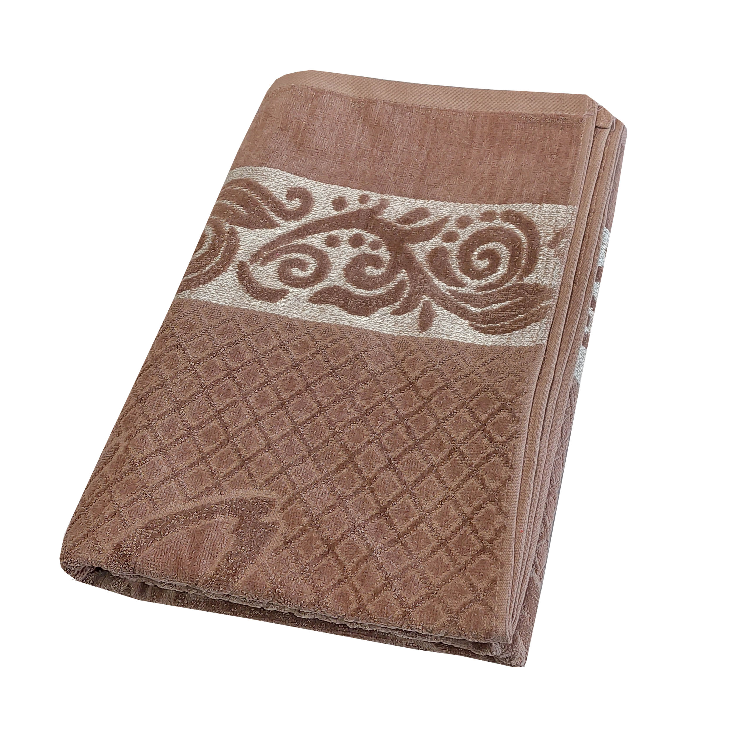 حوله حمام مدل تک تبریز سایز 85x160 سانتی متر