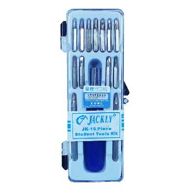 مجموعه 16عددی سری پیچ گوشتی جکلی مدل JLK-225
