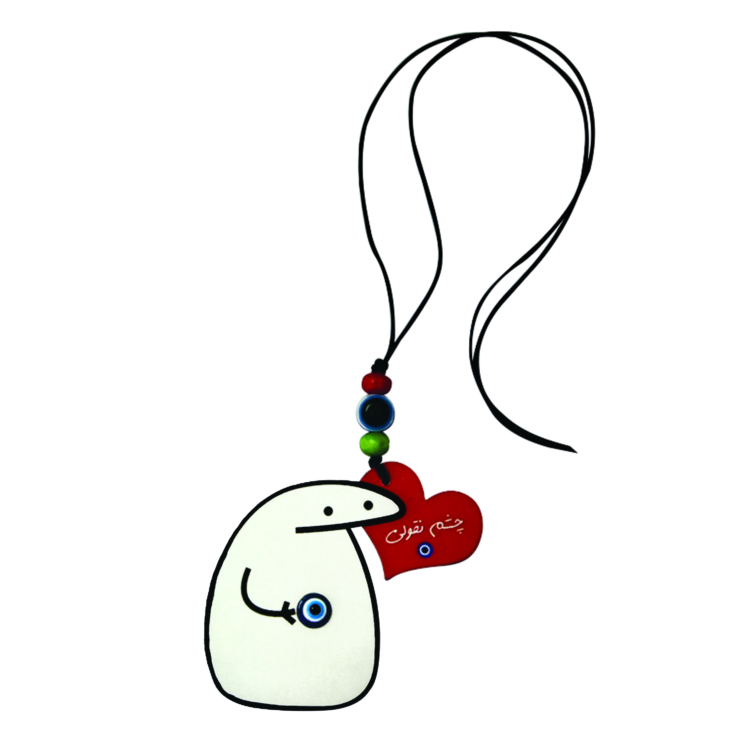 آویز تزیینی مدل چشم نقولی