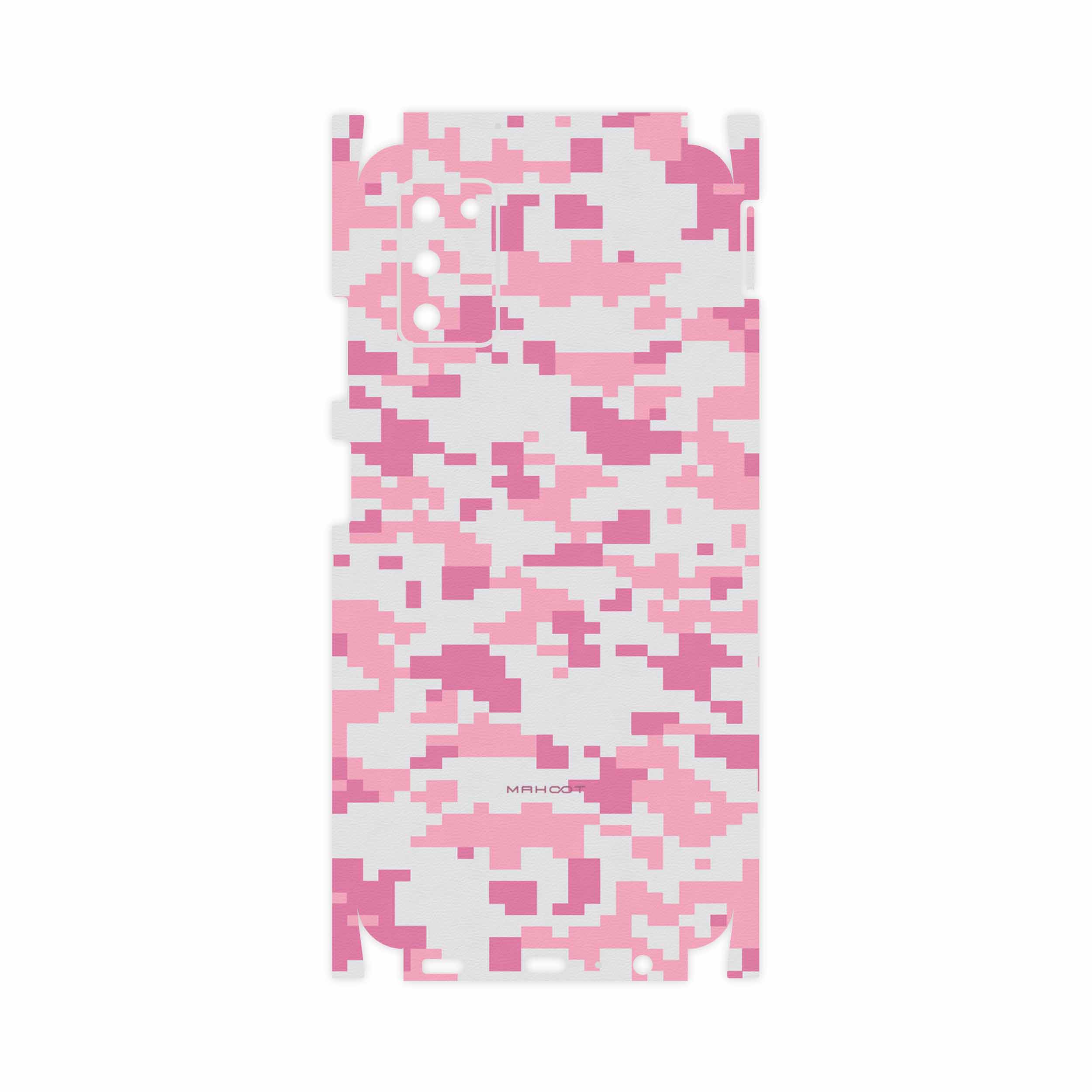 برچسب پوششی ماهوت مدل Army-Pink-pixel-FullSkin مناسب برای گوشی موبایل سامسونگ Galaxy A03S