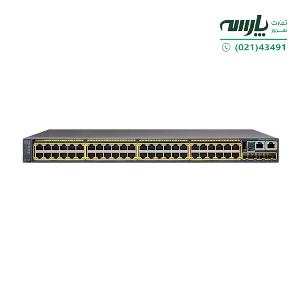 سوئیچ مدیریتی سیسکو 48 پورتی WS-C2960S-48LPS-L