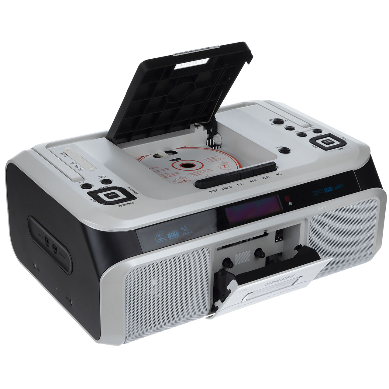 پخش کننده قابل حمل کنکورد مدل PA-639DV