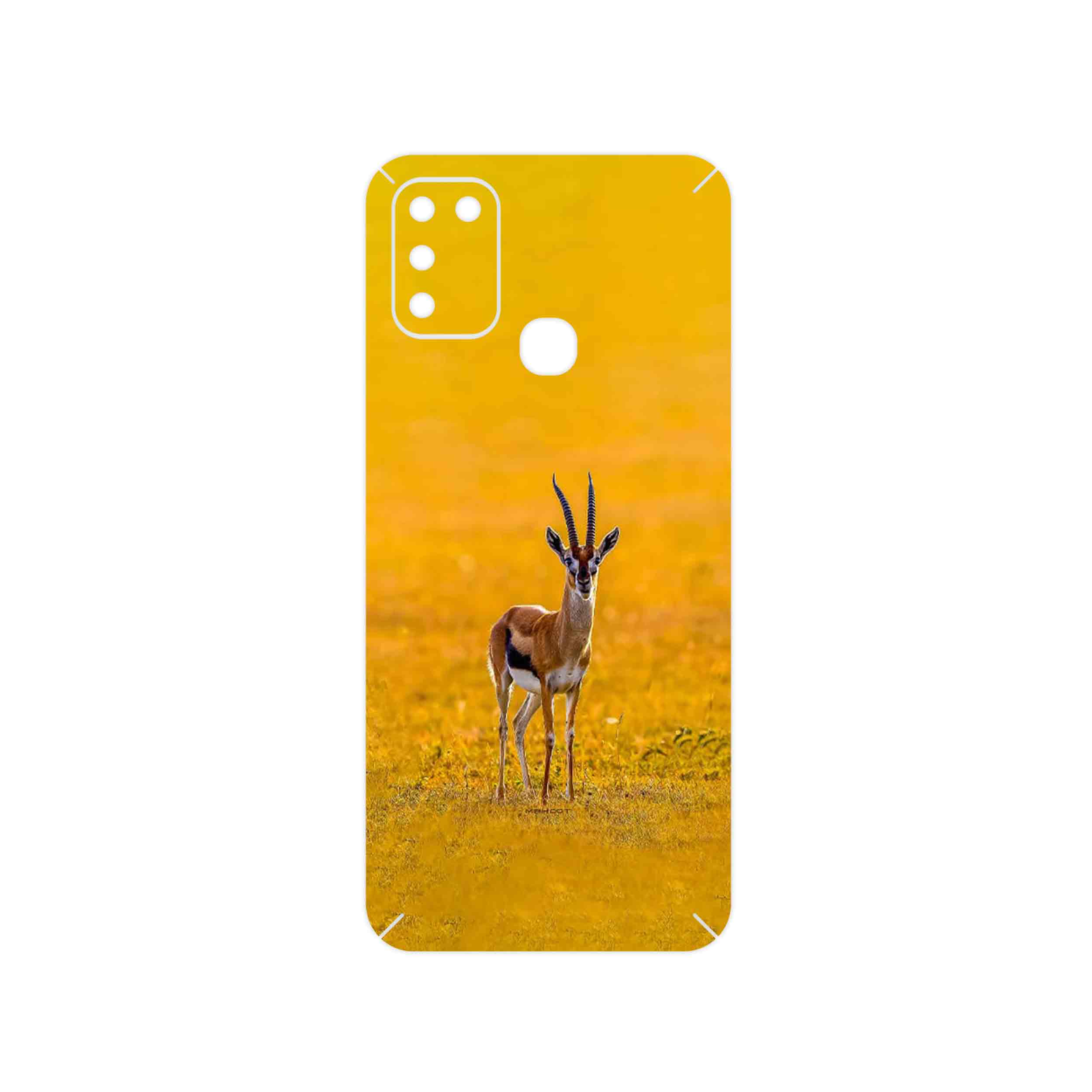 برچسب پوششی ماهوت مدل Gazelle مناسب برای گوشی موبایل اینفینیکس Hot 11 Play
