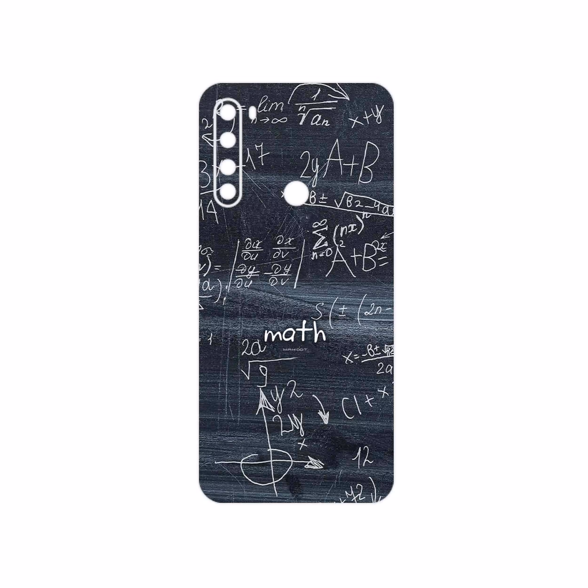 برچسب پوششی ماهوت مدل Mathematical Science مناسب برای گوشی موبایل شیائومی Redmi Note 8 2021