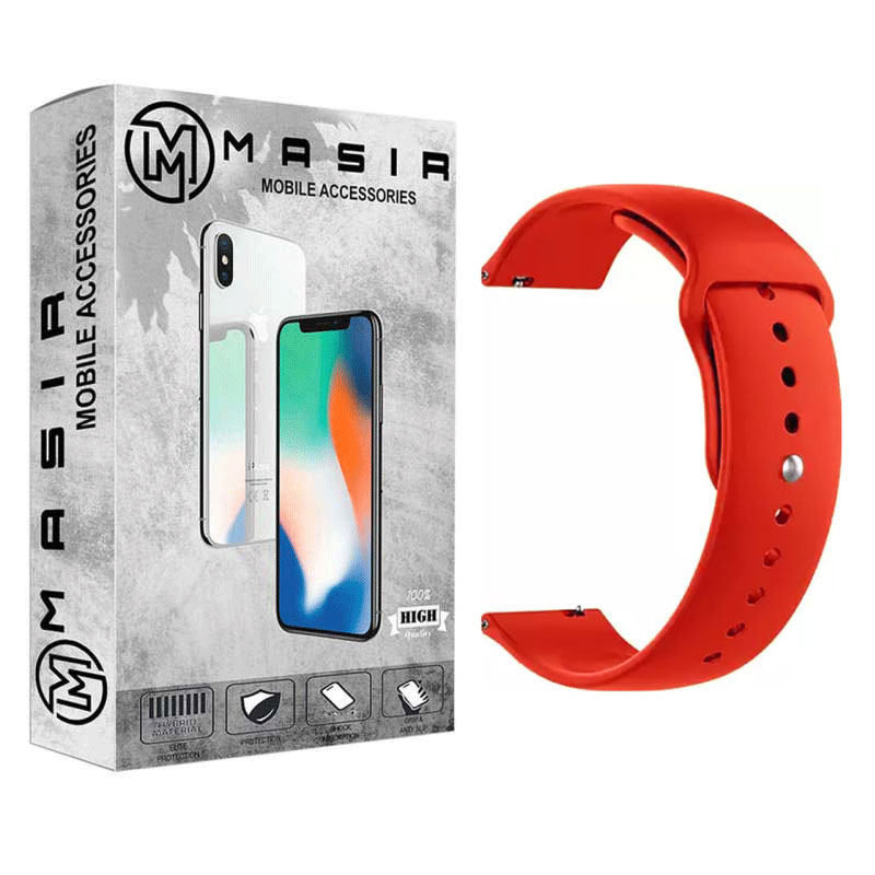 بند مسیر مدل SIL-M مناسب برای ساعت هوشمند سامسونگ 22 میلی متری Gear S2 Classic / Gear S3 / Gear Sport / Galaxy Watch