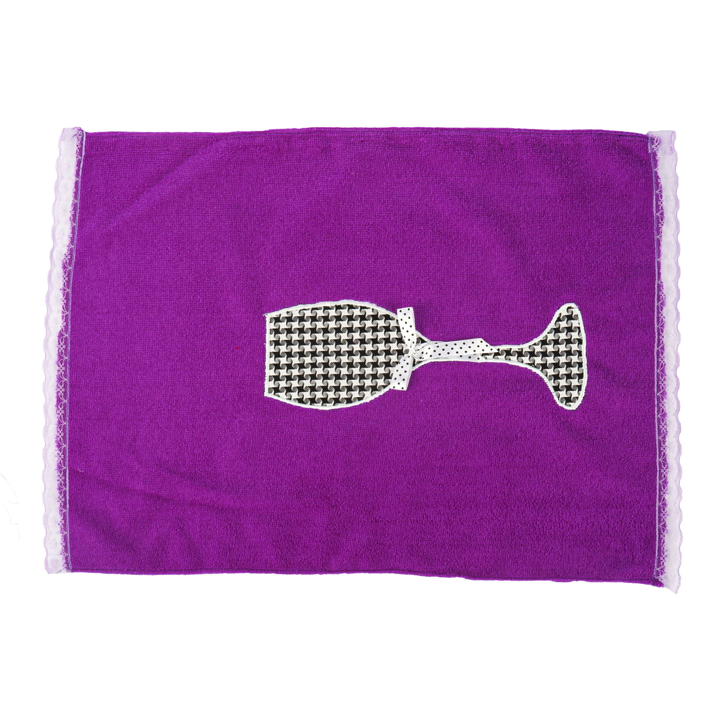 دستمال نظافت مدل تکه دوزی