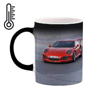 ماگ حرارتی طرح ماشین پورشه مدل mgh01275