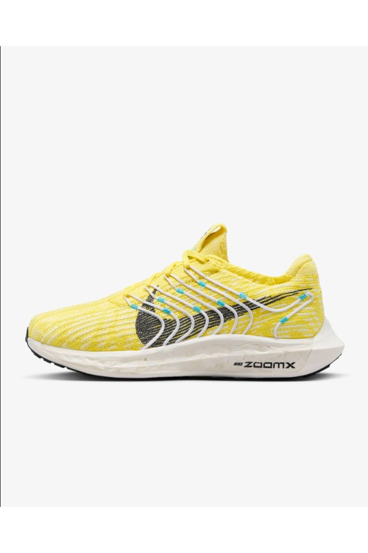 کفش دو و تمرین زرد زنانه كفش كتانى دويدن مدل airzoom pegasus turbo Nike