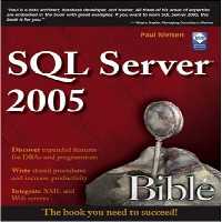 خرید و دانلود نسخه کامل کتاب SQL Server 2005 Bible