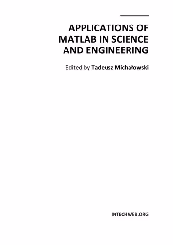 خرید و دانلود نسخه کامل کتاب Applications of MATLAB in Science and Engineering