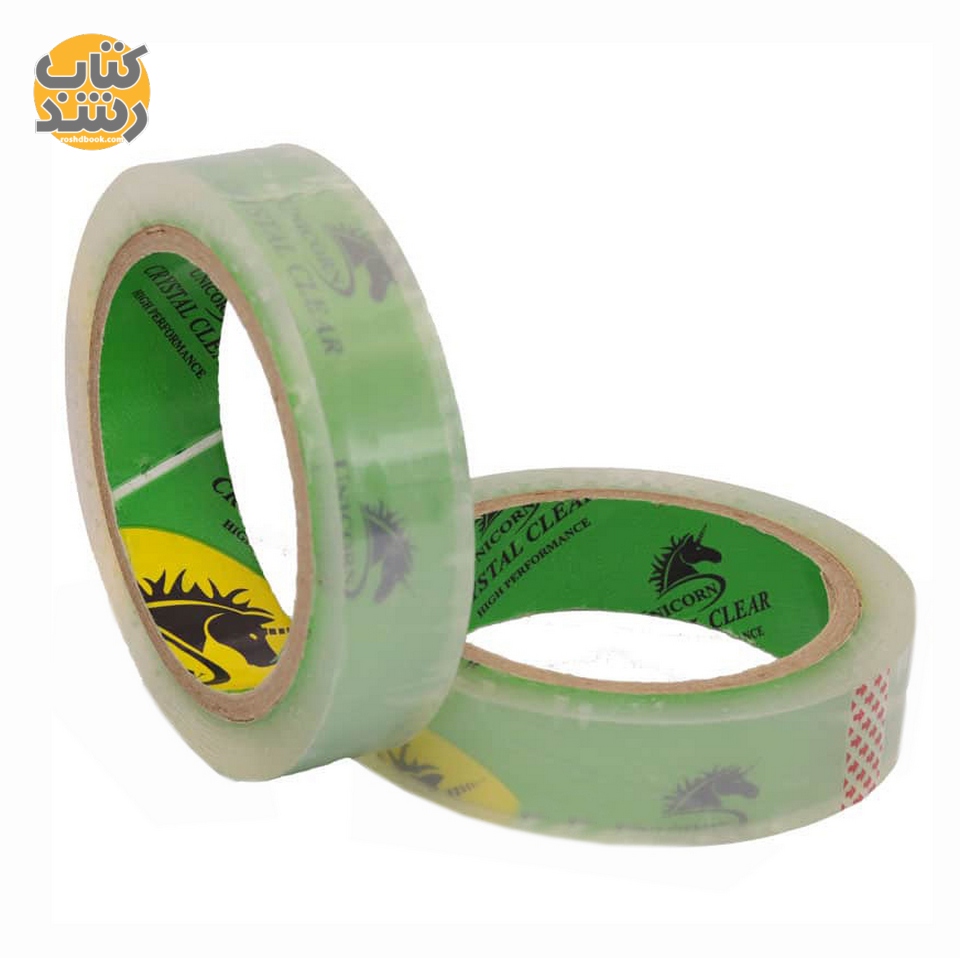 چسب نواری کریستال 1.5 سانتی متر یونیکورن Unicorn