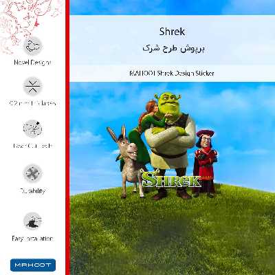 برچسب پوششی ماهوت مدل Shrek مناسب برای گوشی موبایل شیائومی Mi 10T Pro 5G