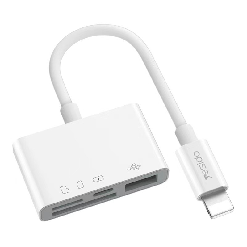 مبدل لایتنینگ به فلش مموری / مموری کارت یسیدو مدل GS12 | کالا مکس