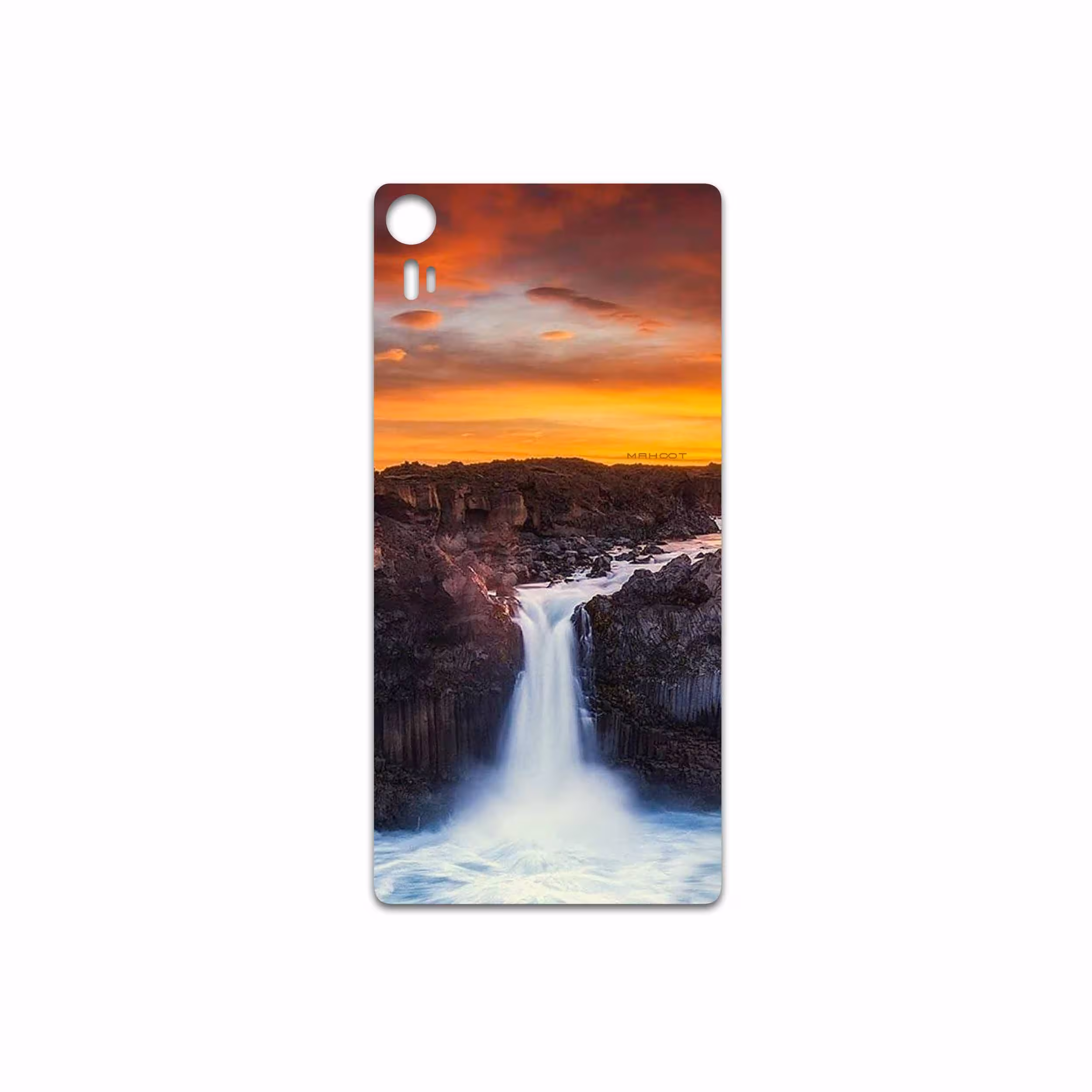 برچسب پوششی ماهوت مدل Waterfall مناسب برای گوشی موبایل لنوو Vibe Shot