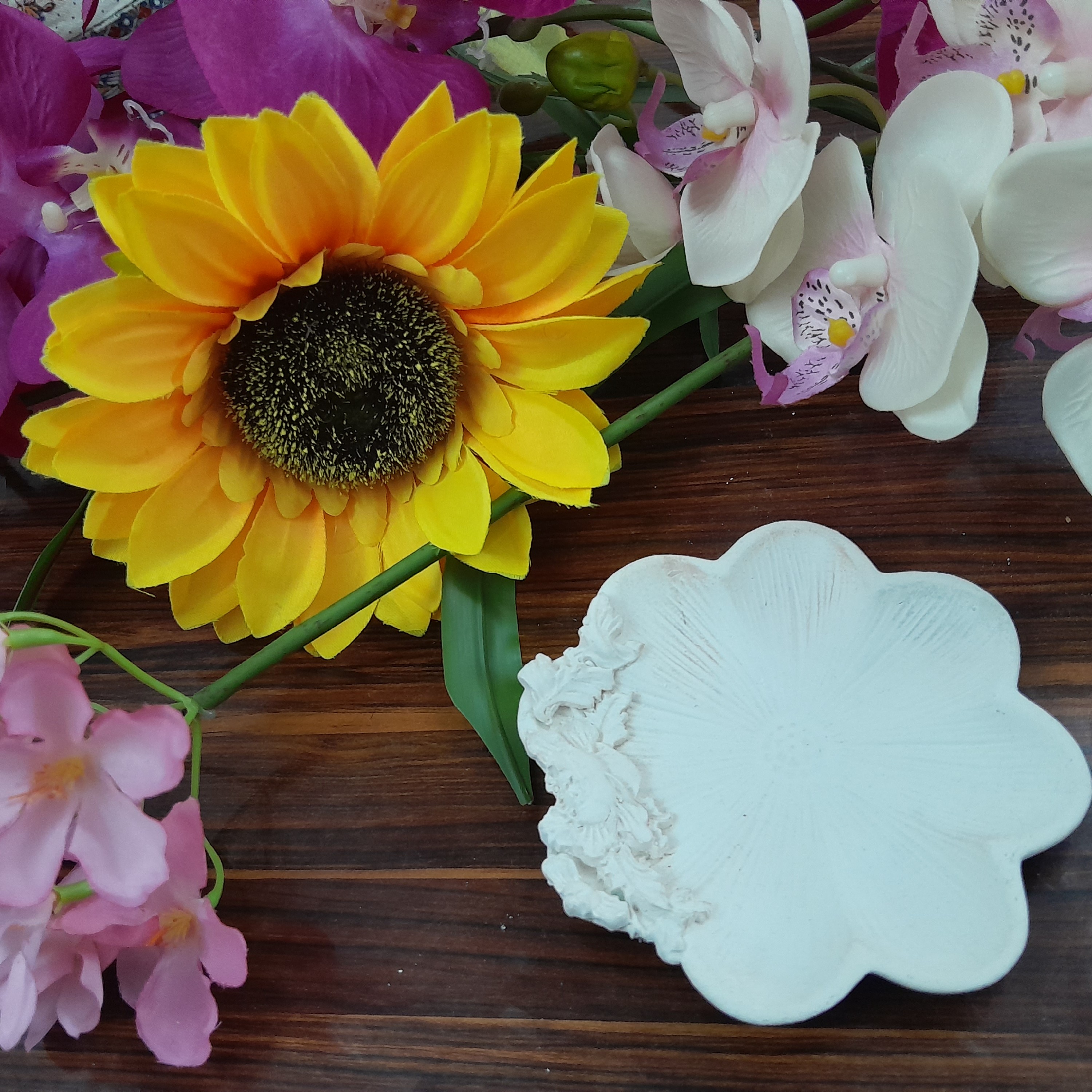 قالب و بیس ظرف گل