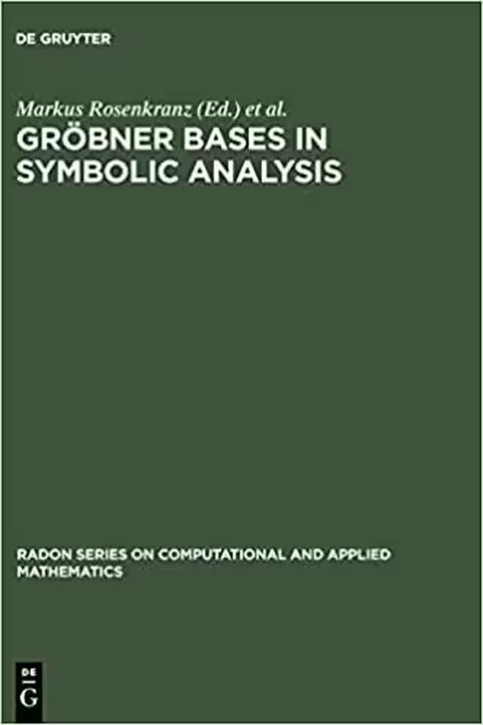 خرید و دانلود نسخه کامل کتاب Grobner Bases in Symbolic Analysis