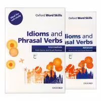 کتاب Oxford Word Skills Idioms and Phrasal Verbs اثر جمعی از نویسندگان انتشارات ابداع 2 جلدی 