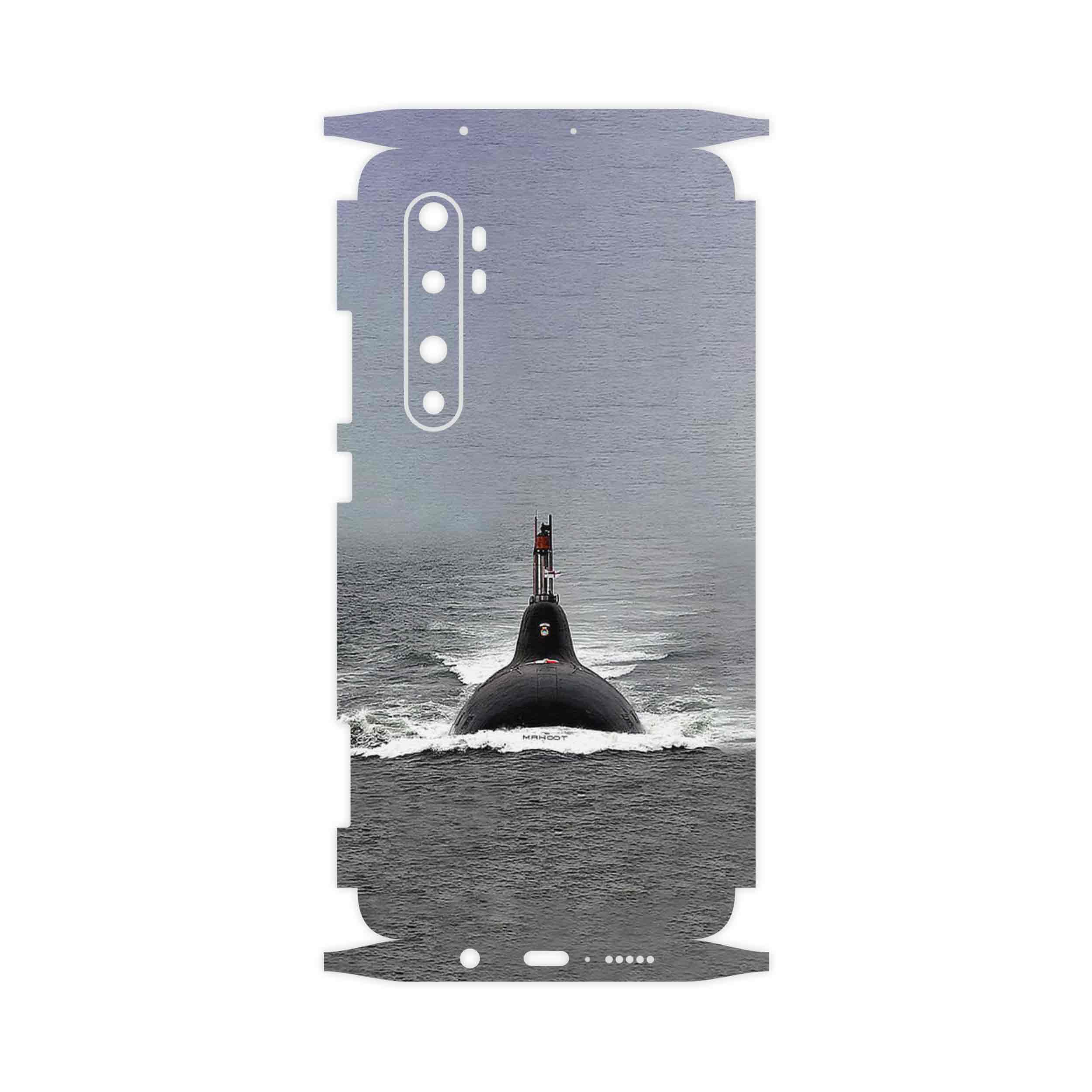 برچسب پوششی ماهوت مدل Submarine-FullSkin مناسب برای گوشی موبایل شیائومی Mi Note 10 Lite