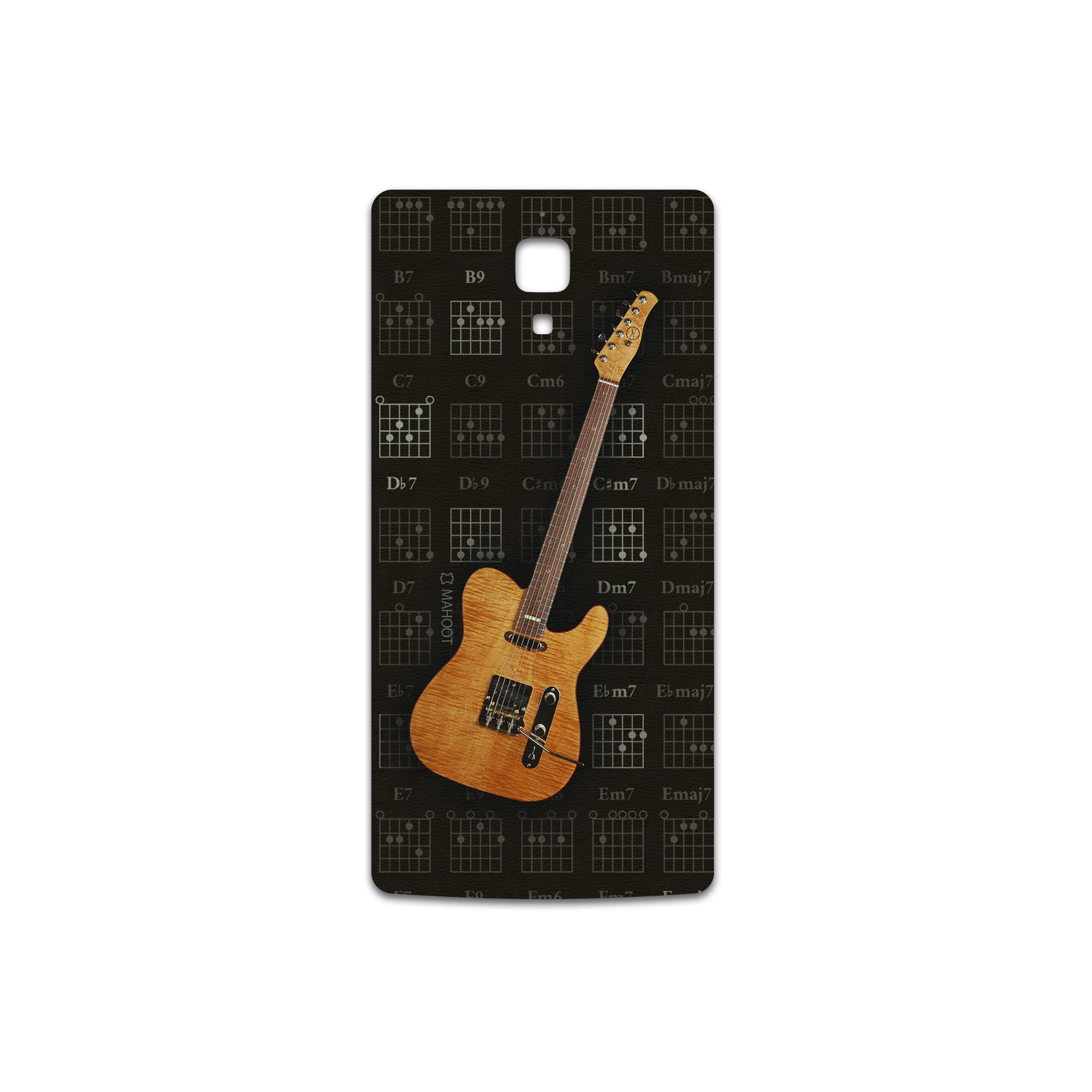 برچسب پوششی ماهوت مدل Guitar-Instrument مناسب برای گوشی موبایل موتورولا Moto X Force