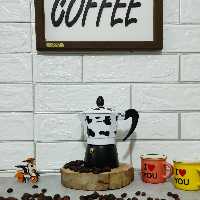 قهوه جوش  1 کاپ طرح گاو