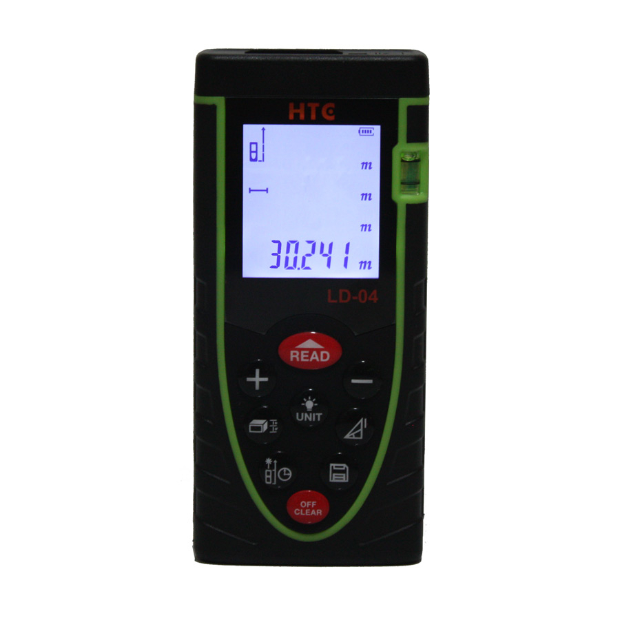 متر لیزری 40 متری اچ تی سی مدل LD-04