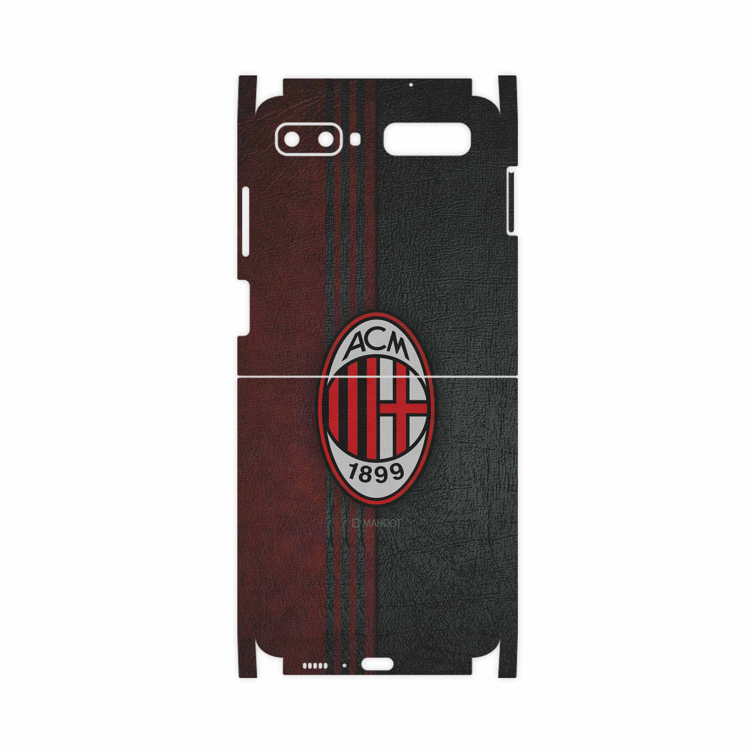 برچسب پوششی ماهوت مدل AC-Milan-FullSkin مناسب برای گوشی موبایل سامسونگ Galaxy Z Flip