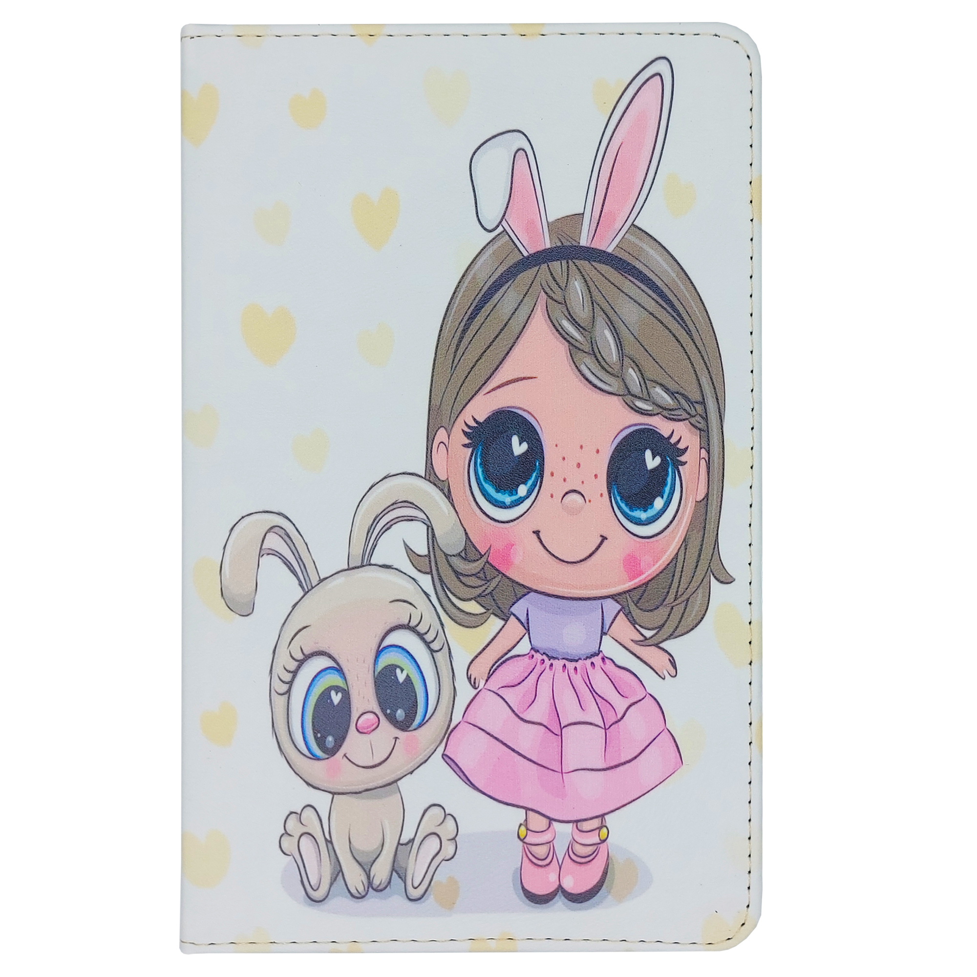 کیف کلاسوری مدل دختر و خرگوش مناسب برای تبلت سامسونگ Galaxy Tab A 8.0 2019 T290 / T295