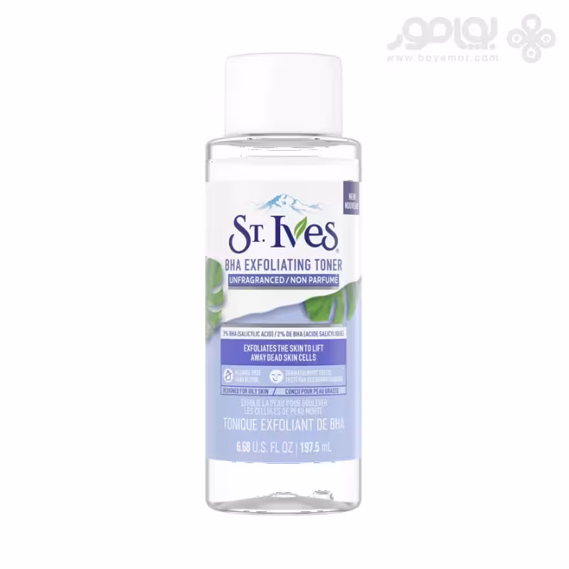 تونر لایه بردار سنت ایوز مدل BHA EXFOLIATING حجم 197.5 میل