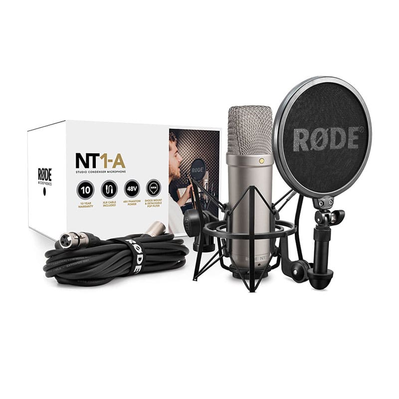 میکروفن کندانسر رود مدل Rode NT1-A Cardioid Condenser Microphone