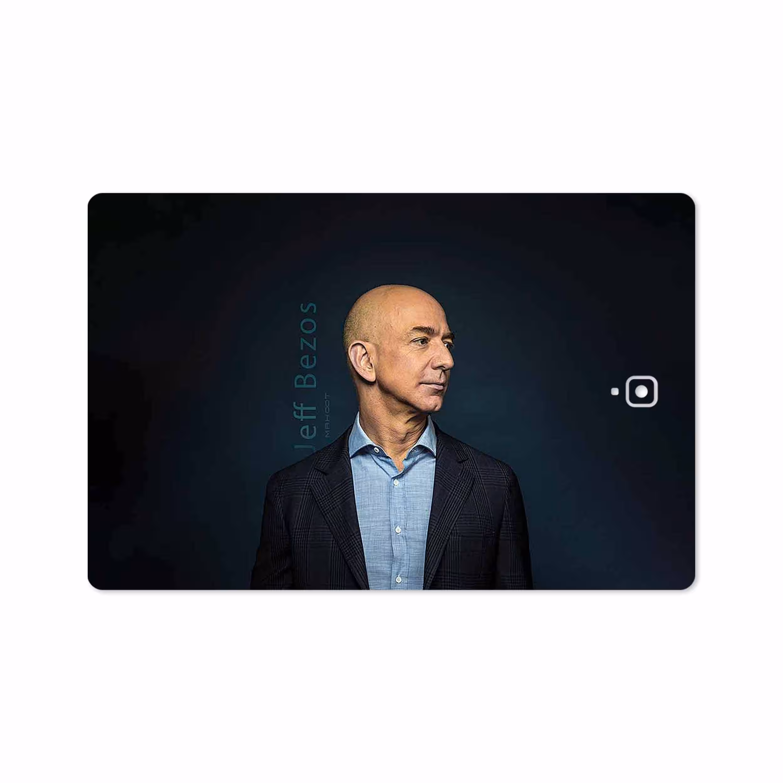 برچسب پوششی ماهوت مدل Jeff Bezos مناسب برای تبلت سامسونگ Galaxy Tab S4 10.5 2018 T835