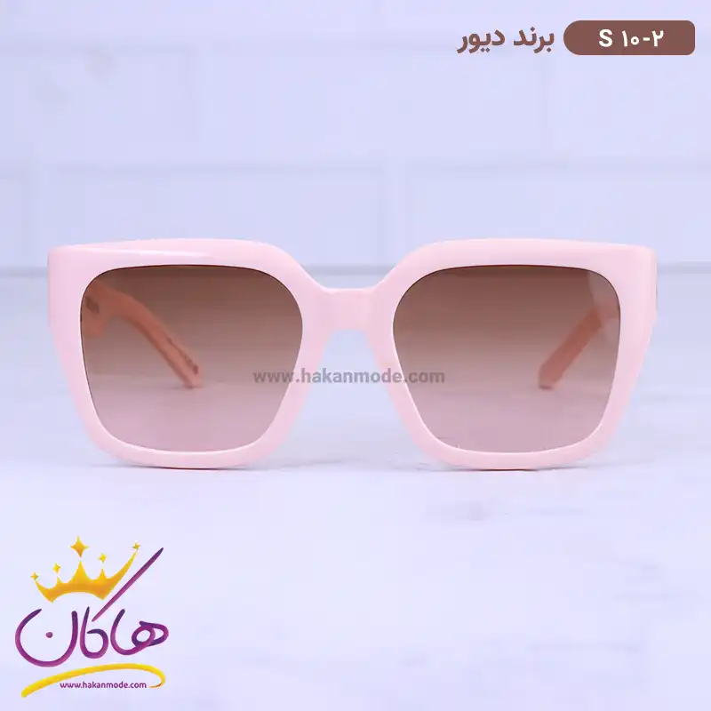 عینک آفتابی دیور زنانه استیت صورتی S10/2