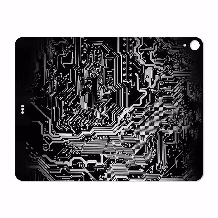 برچسب پوششی ماهوت مدل Black Printed Circuit Board مناسب برای تبلت اپل iPad Pro 12.9 (GEN 3) 2018 A1895