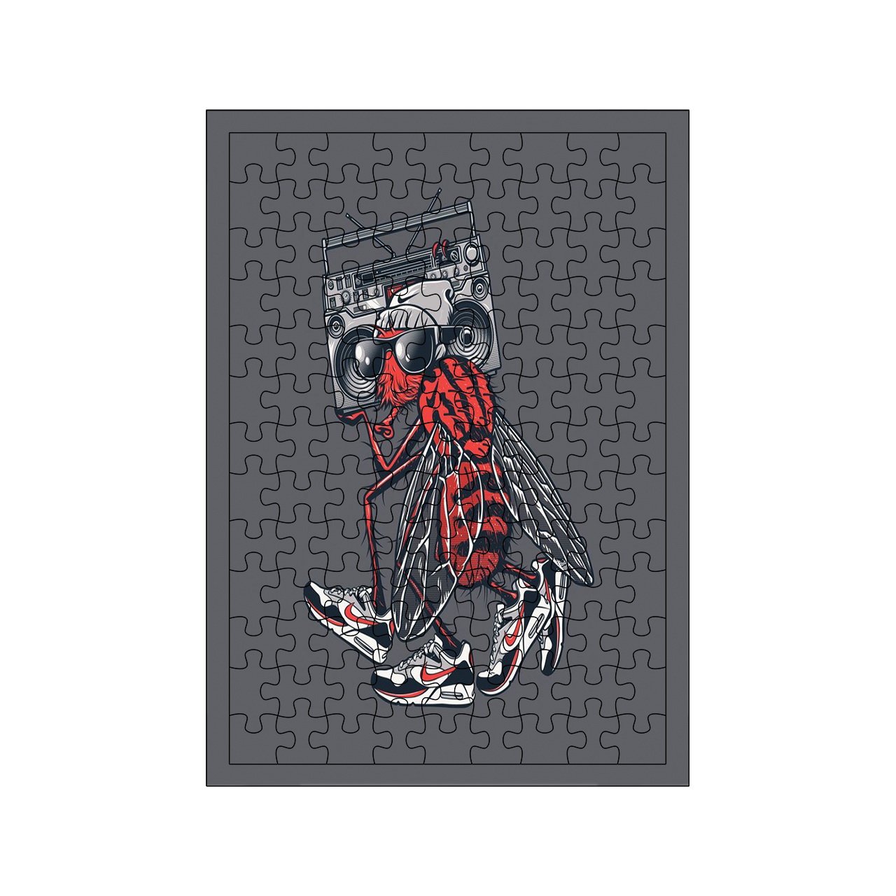 پازل 117 تکه مدل مگس کد 532