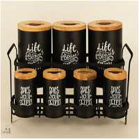 سرویس پاسماوری 8 پارچه طرح بنر بی وی کی کد 863961