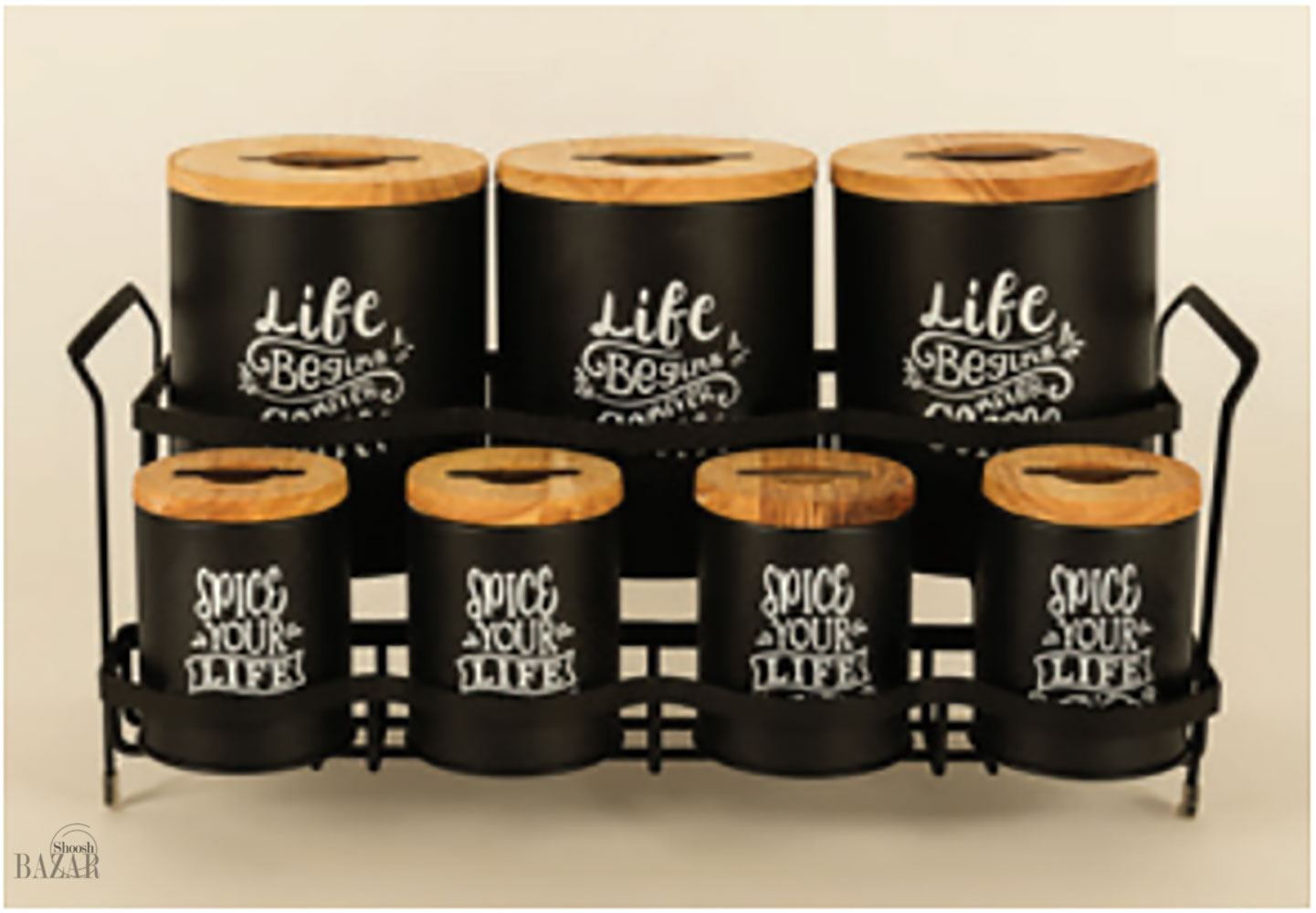 سرویس پاسماوری 8 پارچه طرح بنر بی وی کی کد 863961