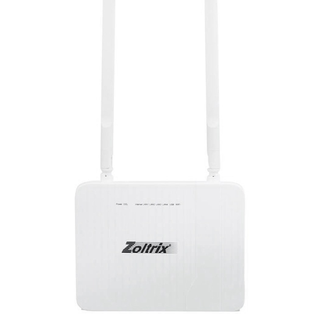 مودم Zoltrix ZXV 818 P 300N VDSL2 ADSL2 Modem Router(گارانتی 4ساله)