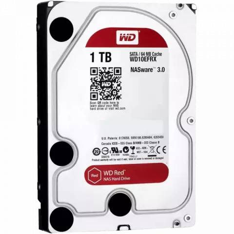 هارد اینترنال 1 ترابایت WD مدل RED WD10EFRX