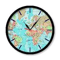 ساعت‌های دیواری راویتا طرح نقشه جهان 2006