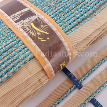 نوار مغزی متوسط 6 طلایی آبی