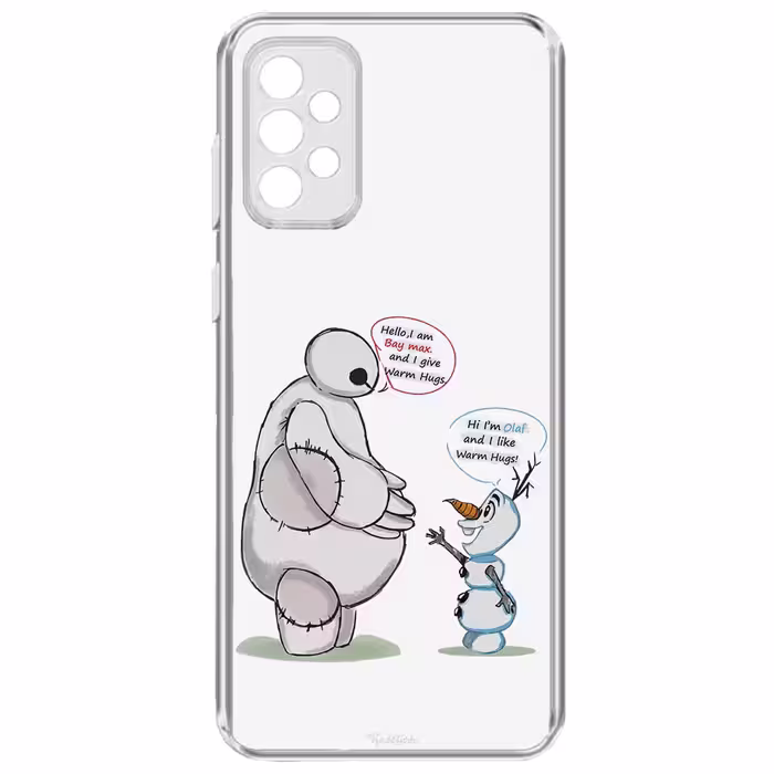 کاور طرح Olaf &amp; Baymax مناسب برای گوشی موبایل سامسونگ Galaxy A33 5G