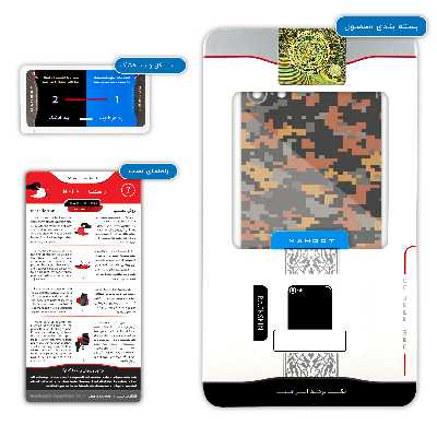 برچسب پوششی ماهوت مدل Army-Autumn-pixel مناسب برای گوشی موبایل اپل iPod touch 6th Gen