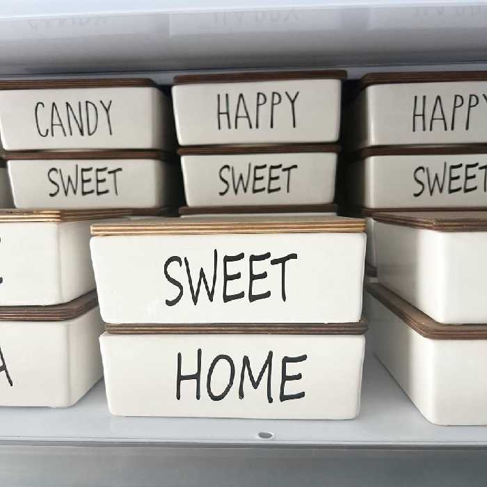 بانکه سرامیک مستطیل بزرگ