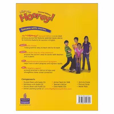 کتاب Hip Hip Hooray 3 اثر جمعی از نویسندگان انتشارات لانگمن 