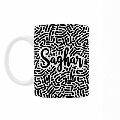 ماگ رژارت مدل اسم ساغر