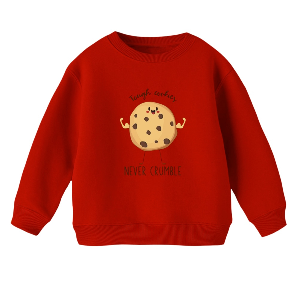 سویشرت بچگانه مدل کوکی رنگ قرمز