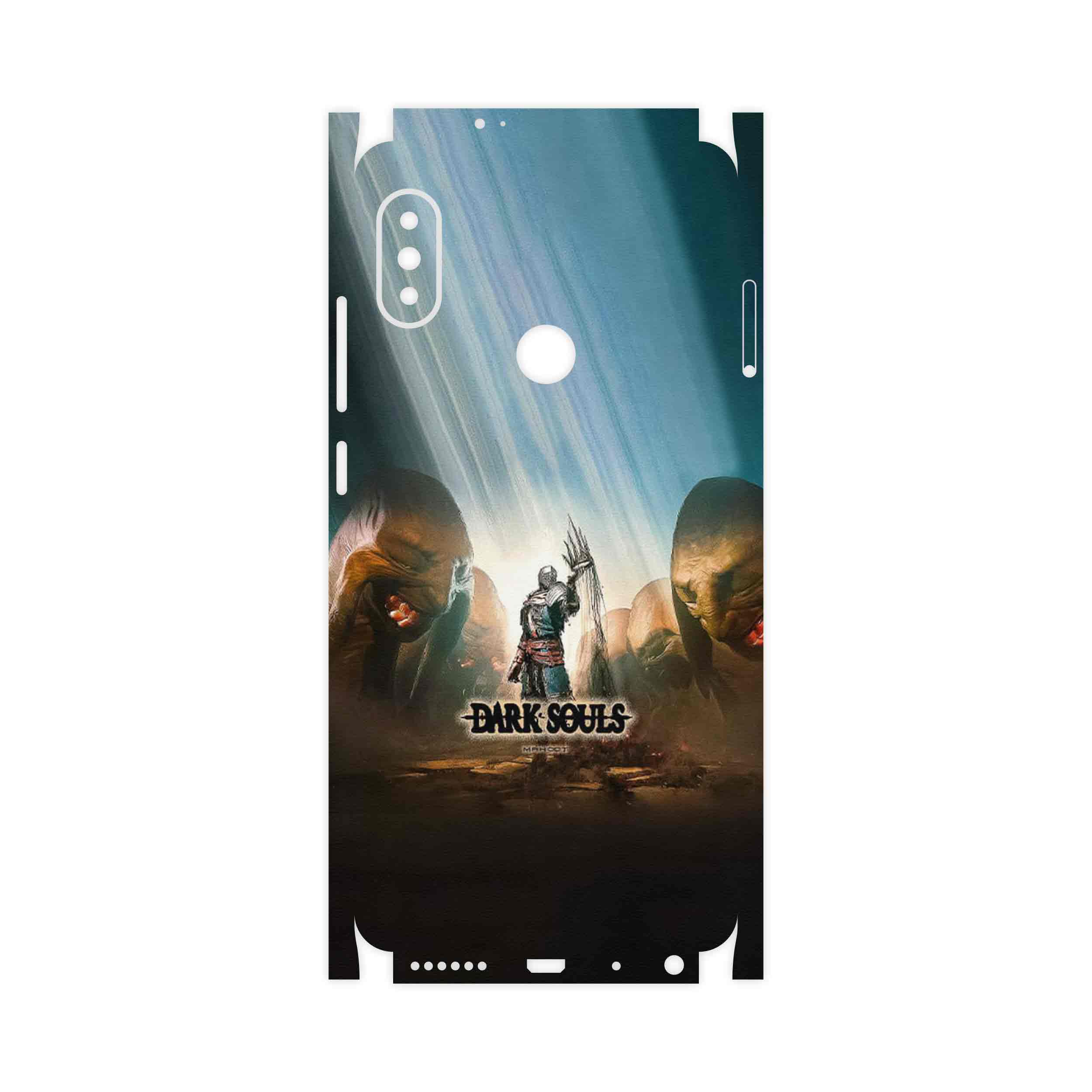 برچسب پوششی ماهوت مدل Dark Souls Game Series-FullSkin مناسب برای گوشی موبایل شیائومی Redmi Note 5 Pro