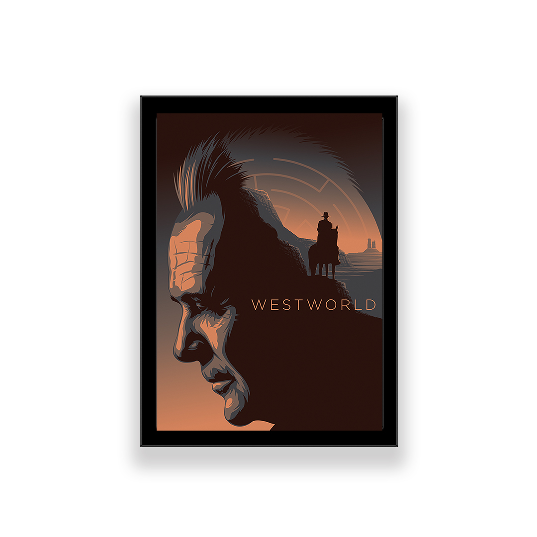 تابلو طرح فیلم west world 